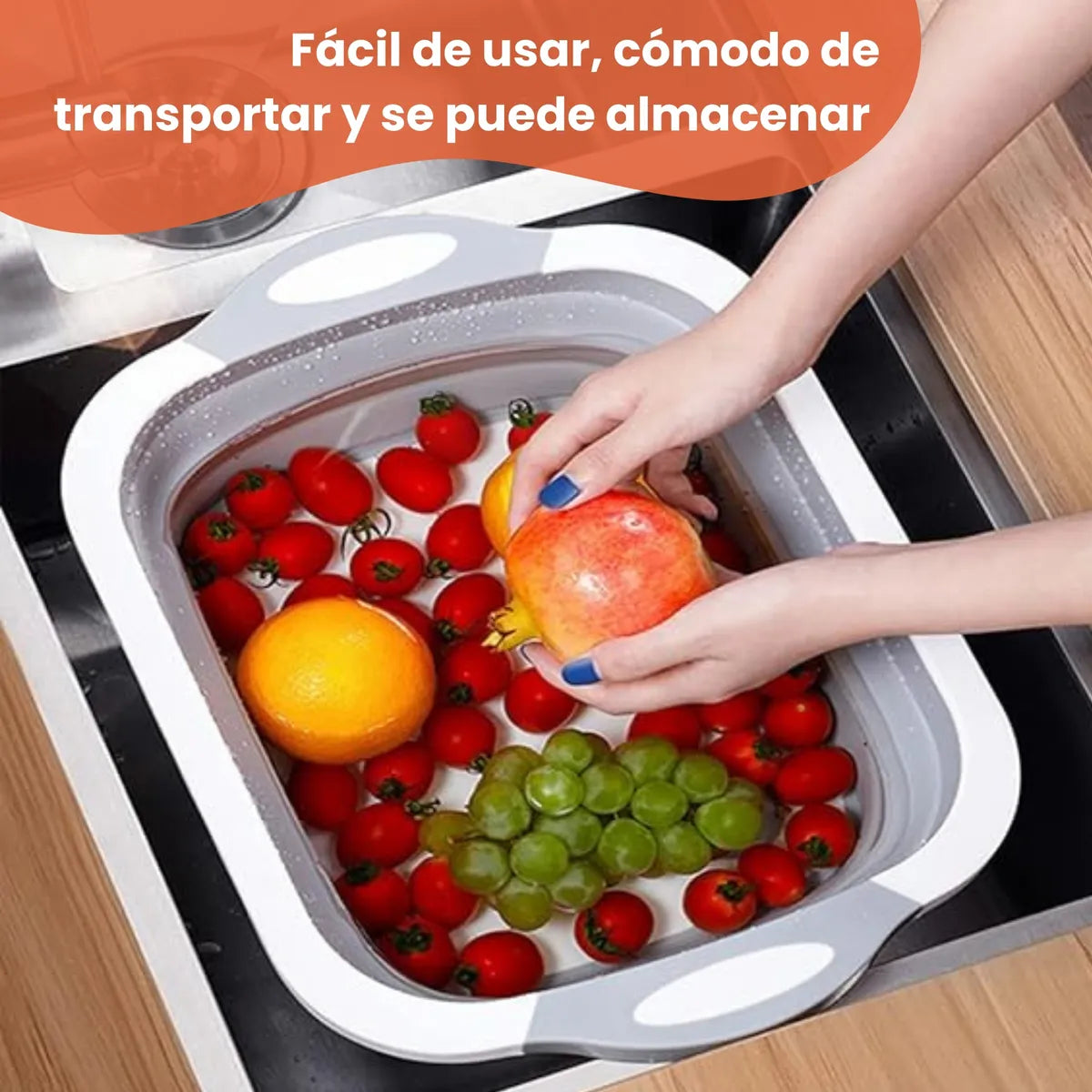 FlexiCook™ Tabla para Picar 3 en 1