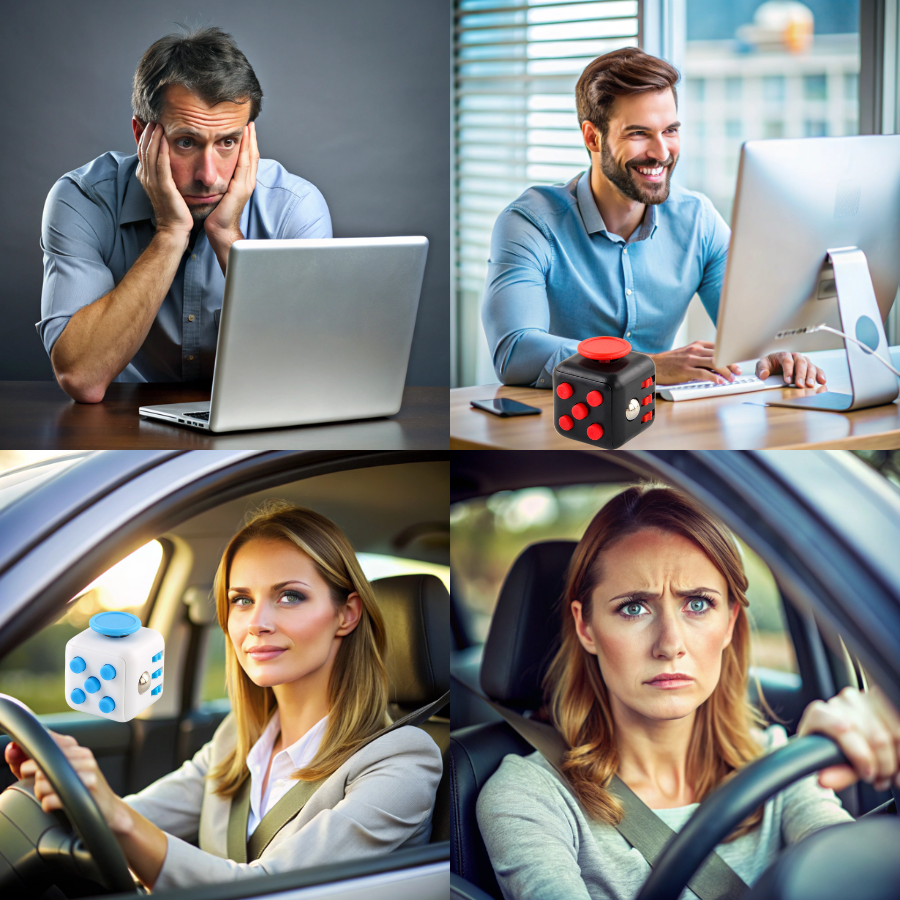 CUBE FIDGET™ Alivia el estrés en minutos