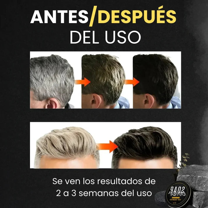 BlackSoap™ – Jabón Natural Restaurador del Color Capilar