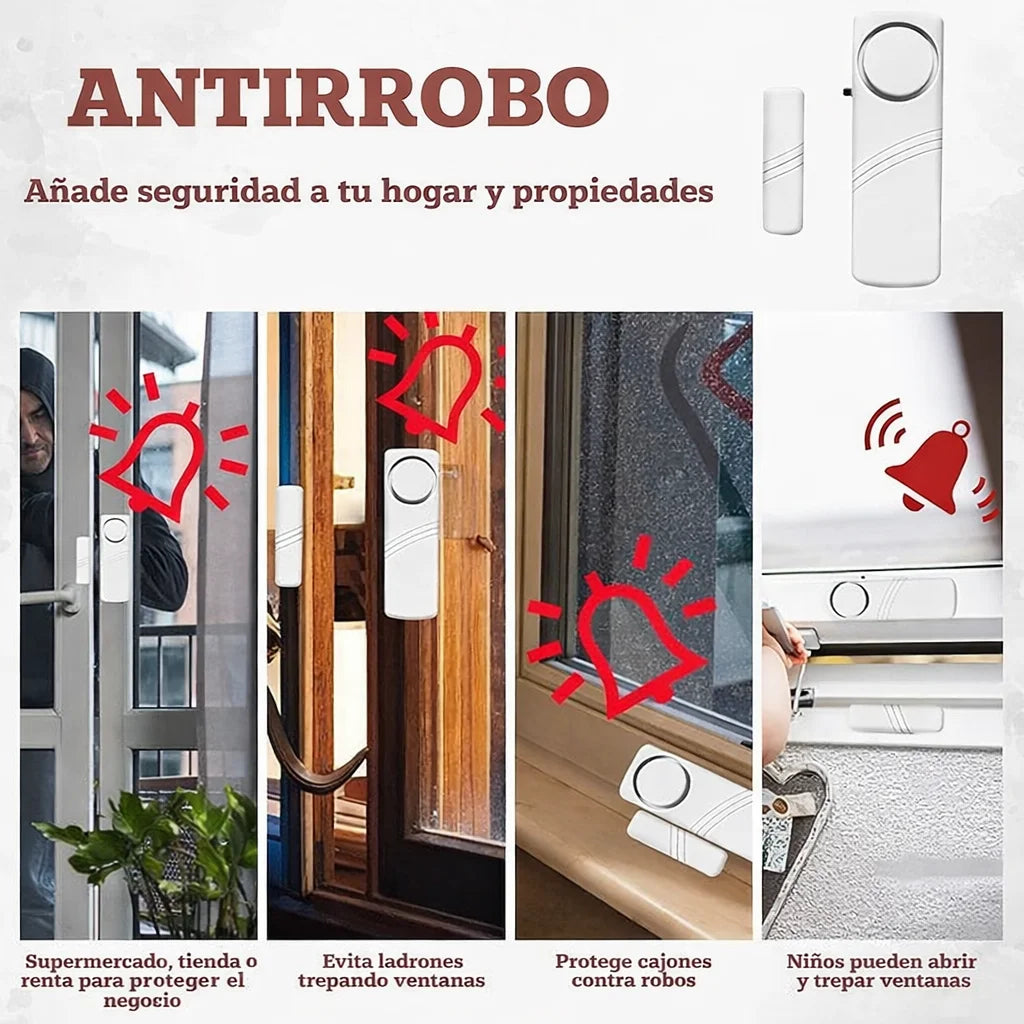 AlertHome™ Alarma Antirrobo Inalámbrica ¡2x1!