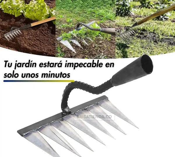 RootPuller™ Rastrillo Ergonómico para Maleza Difícil