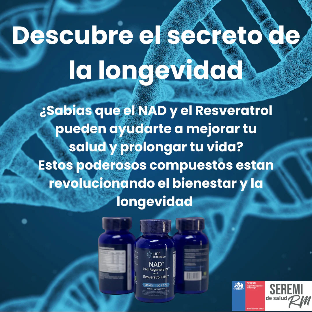 Nad+™ Energía Celular y Vitalidad Juvenil Desde Adentro