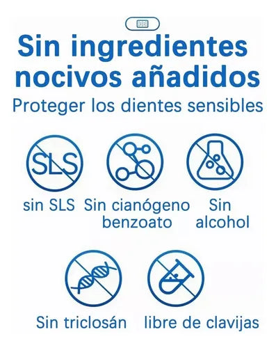 5D White™ Pegatinas de Blanqueamiento Dental 7 Pares