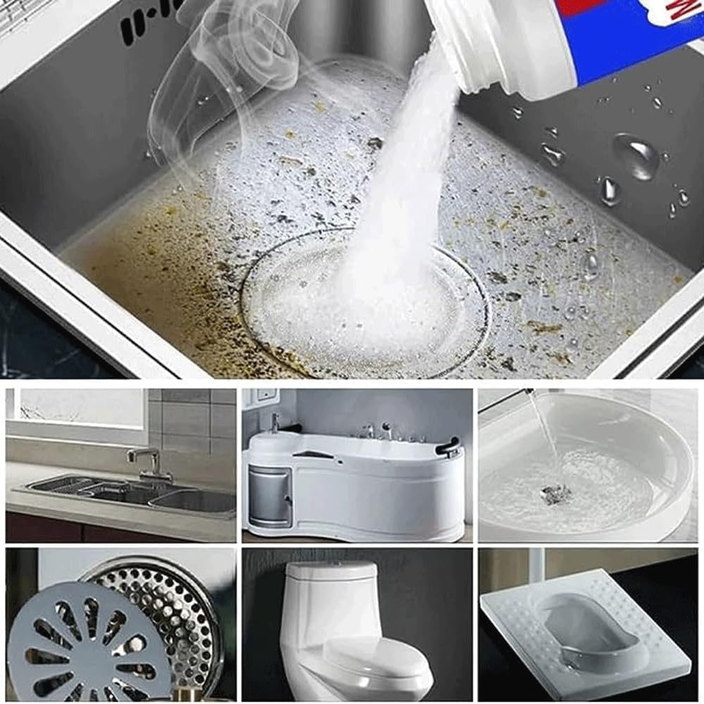 TurboFlow Max Desbloquea tus tuberías en minutos, sin químicos agresivos 2x1