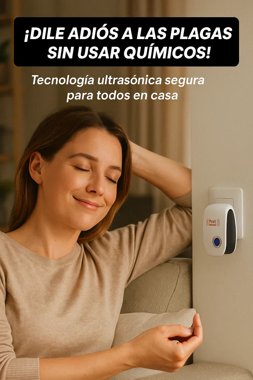 Ultrasonix ProPestR® Protección contra Plagas sin Químicos 3x1