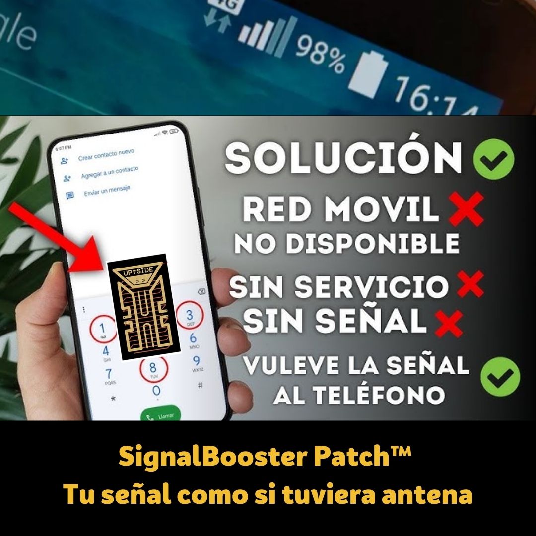 SignalBooster™ Potenciador de señal para celular (3 Chips)