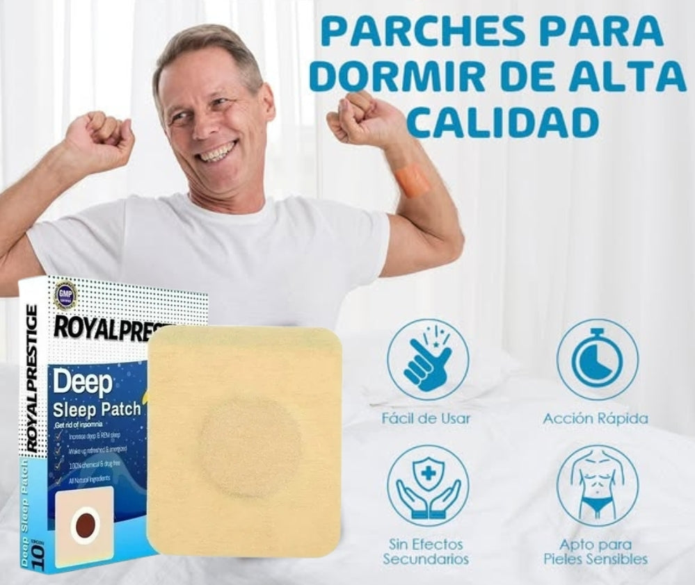 DreamPatch™ Parches Naturales para Dormir Profundo y Despertar Renovado