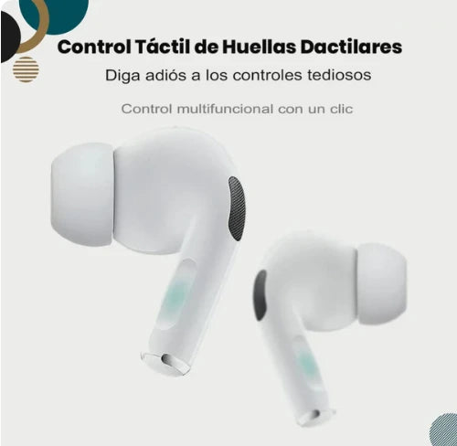 AudioTouch Pro™ Audifonos con Pantalla Táctil