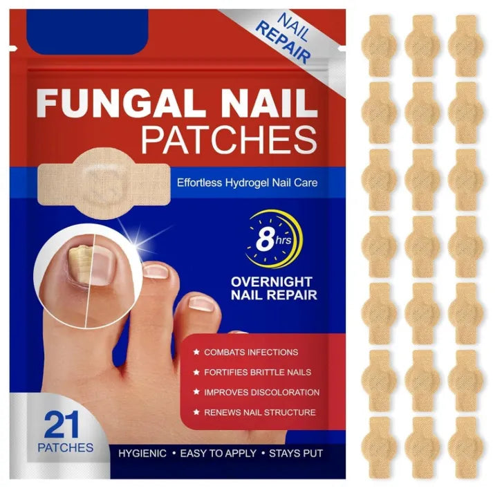 FungiFix™ Parches para Uñas Elimina Hongos 21 Parches