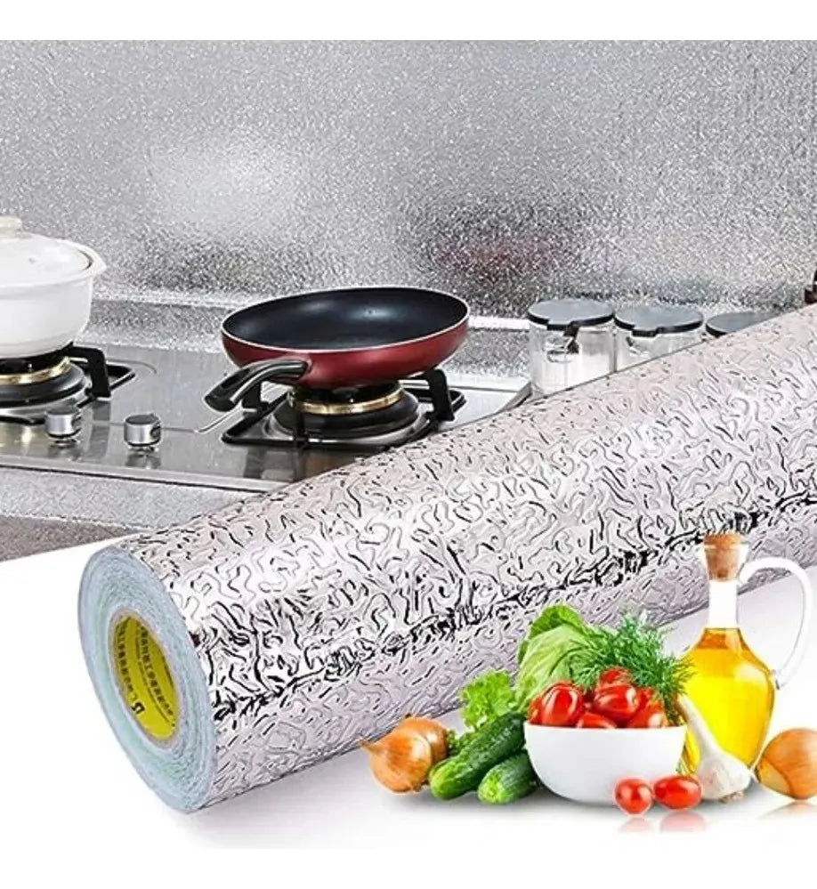 KitchenShield™ Papel Aluminio Térmico Autoadhesivo