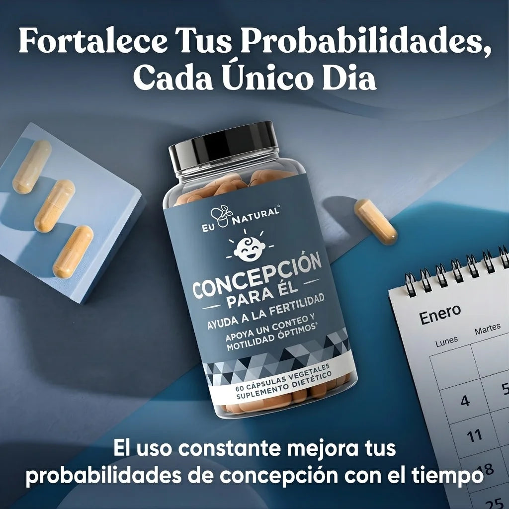 Conception For Him™ Suplemento de Fertilidad para Hombre 60 Capsulas
