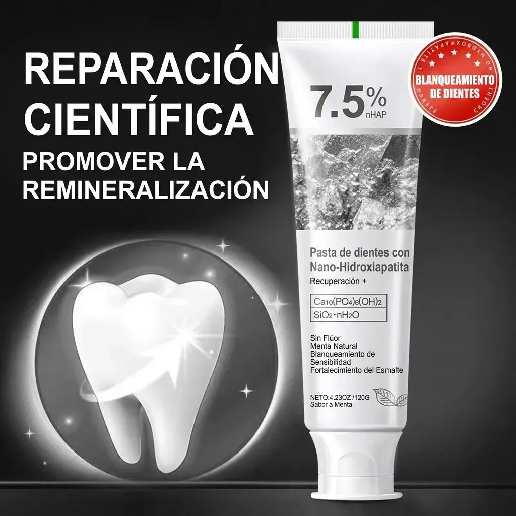 SmileGlow Repair™ Pasta Dental con Hidroxiapatita