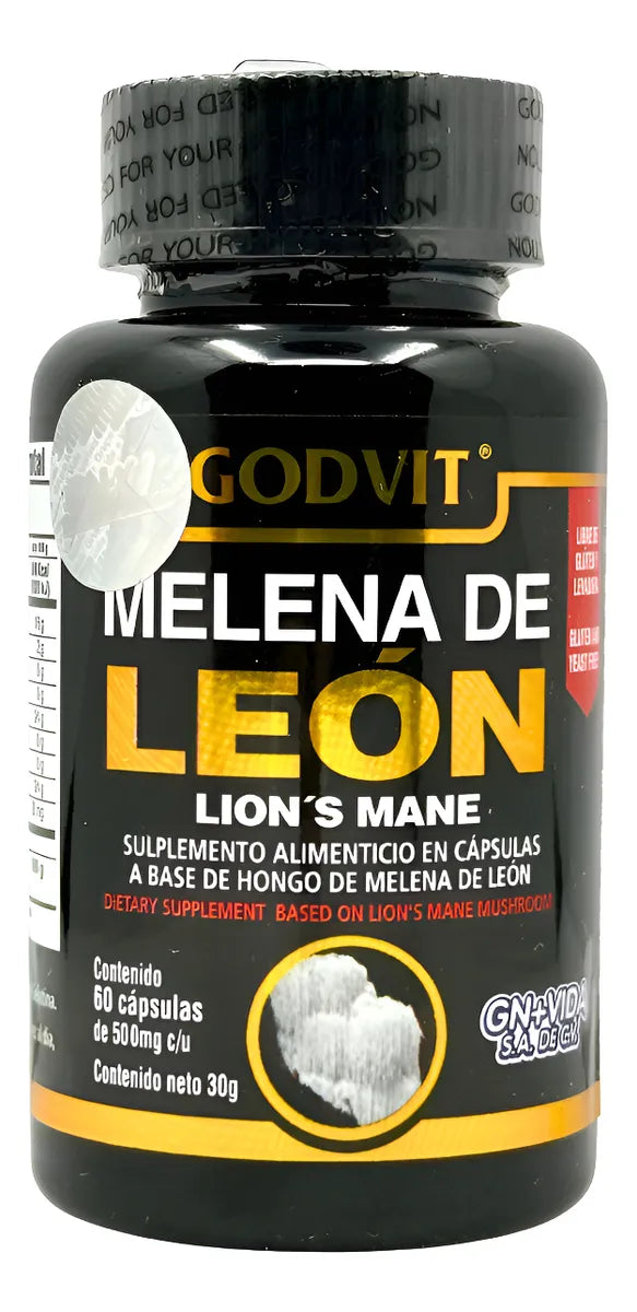 Suplemento Melena De Leon™ Activa tu enfoque y claridad mental