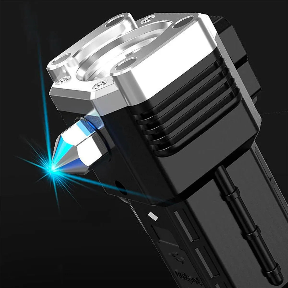 3W Torch™ Linterna Led Recargable con Quebravidrios ¡2x1!
