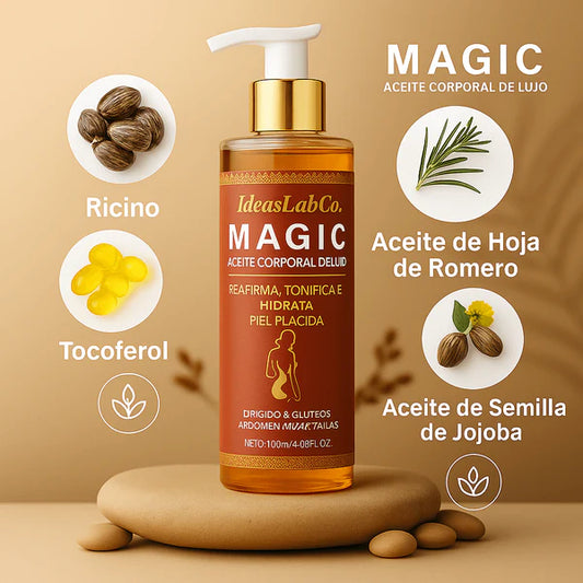 Magic™ Aceite Corporal de Lujo que Reafirma e Hidrata tu Piel
