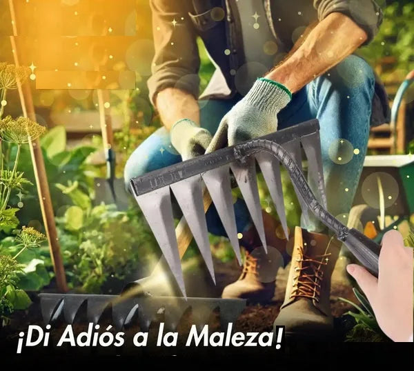 RootPuller™ Rastrillo Ergonómico para Maleza Difícil