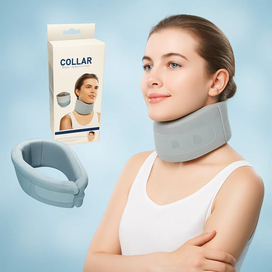CerviSoft™ Collarín Cervical Ortopédico Suave Unisex