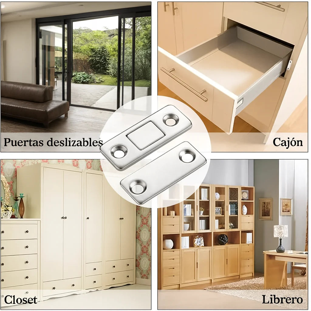 UltraMag™ Imanes Invisibles Ultrafinos 10 Piezas