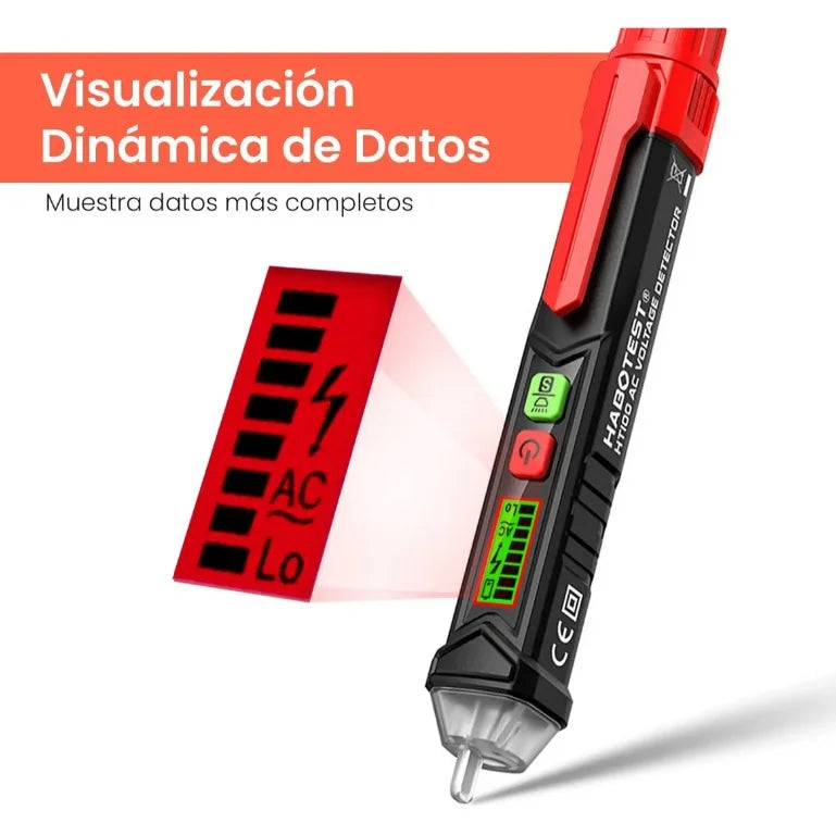 VoltTest™ Lápiz Detector de Voltaje Inteligente