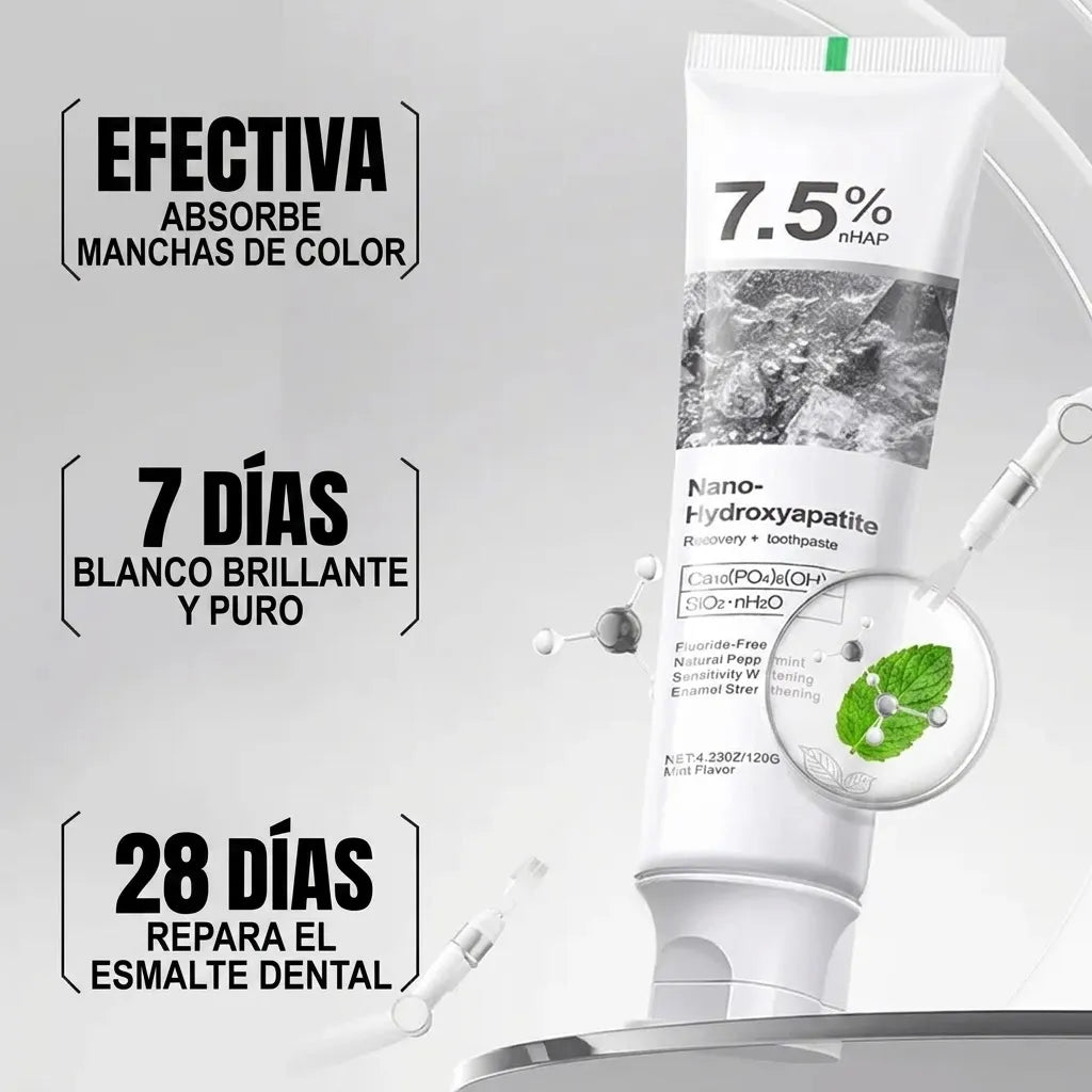 SmileGlow Repair™ Pasta Dental con Hidroxiapatita
