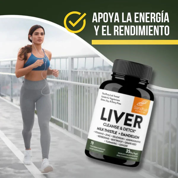 Suplemento Liver™ Limpieza Natural y Soporte para tu Hígado