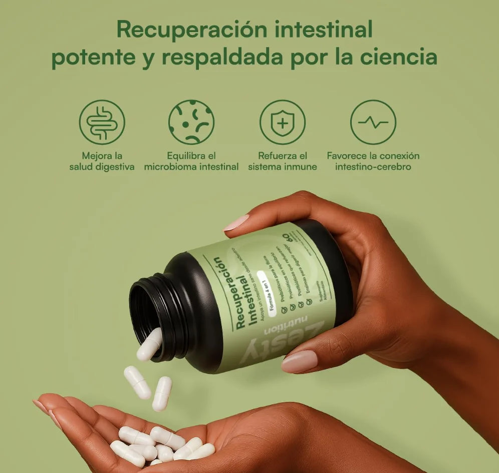 GutBalance™ Suplemento de Recuperación Intestinal 60 Capsulas