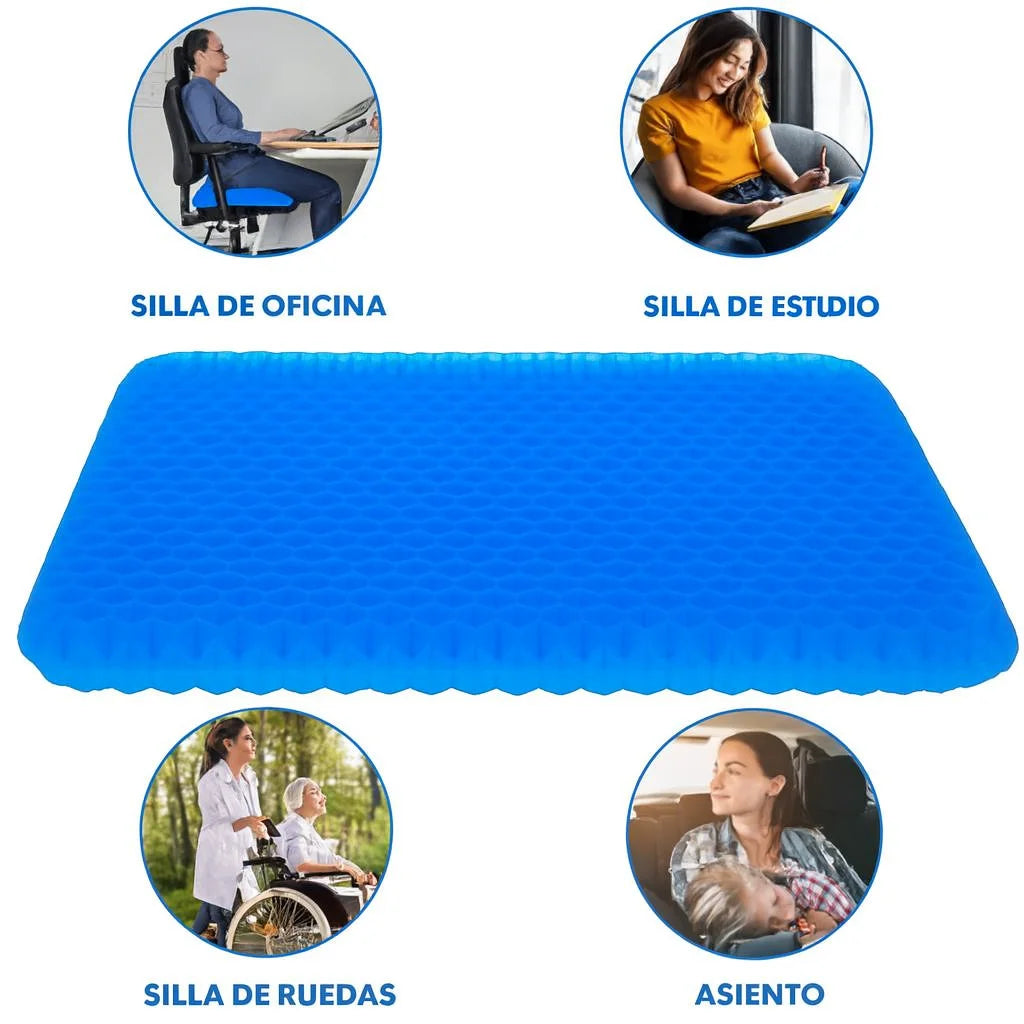ErgoGel™ Cojín Asiento Ergonómico