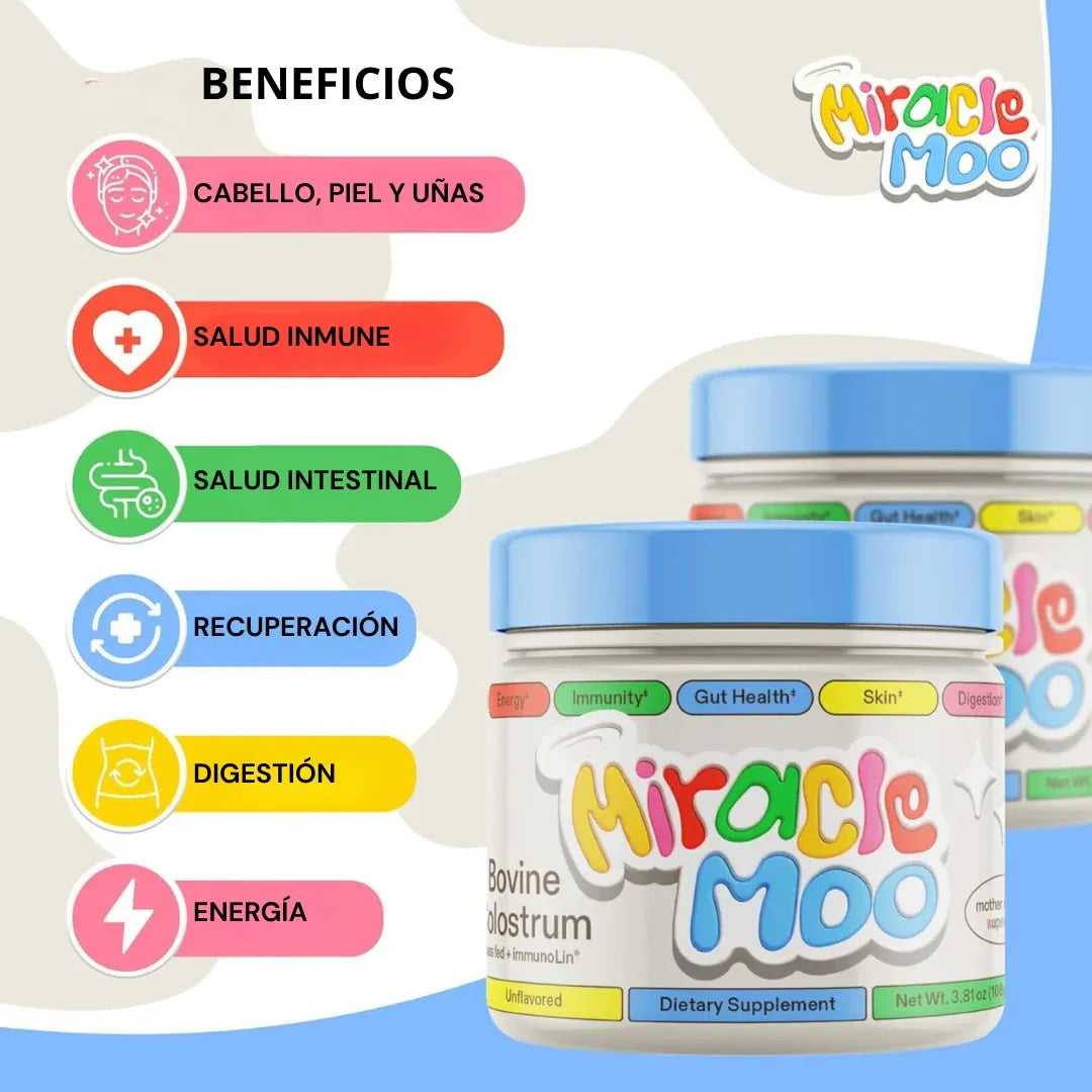 Miracle Moo™ Suplemento con Calastro Bovino