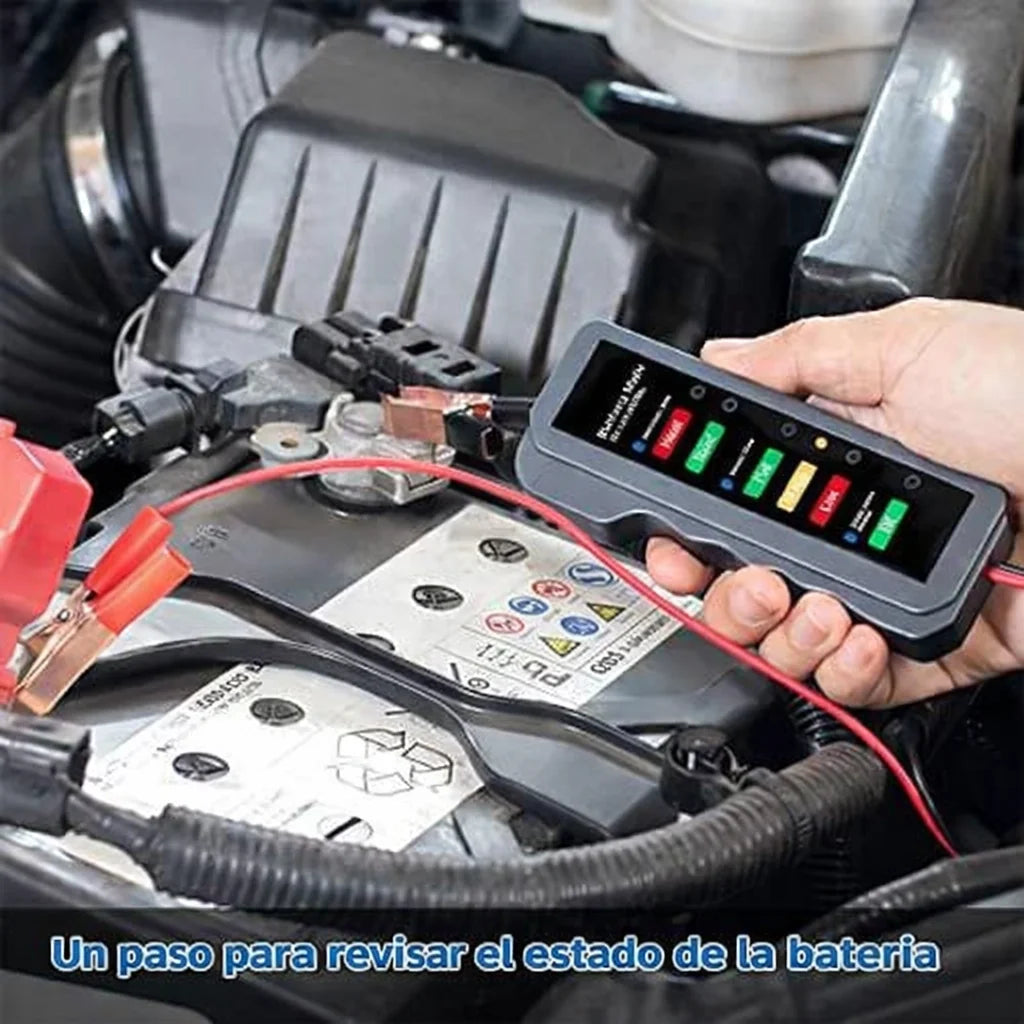 VoltCheck Pro™ Probador Automático de Batería 12V