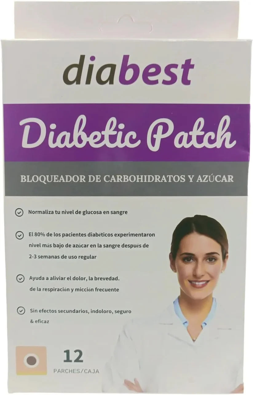Diabetic Patch™ Apoyo diario para el Control de Glucosa