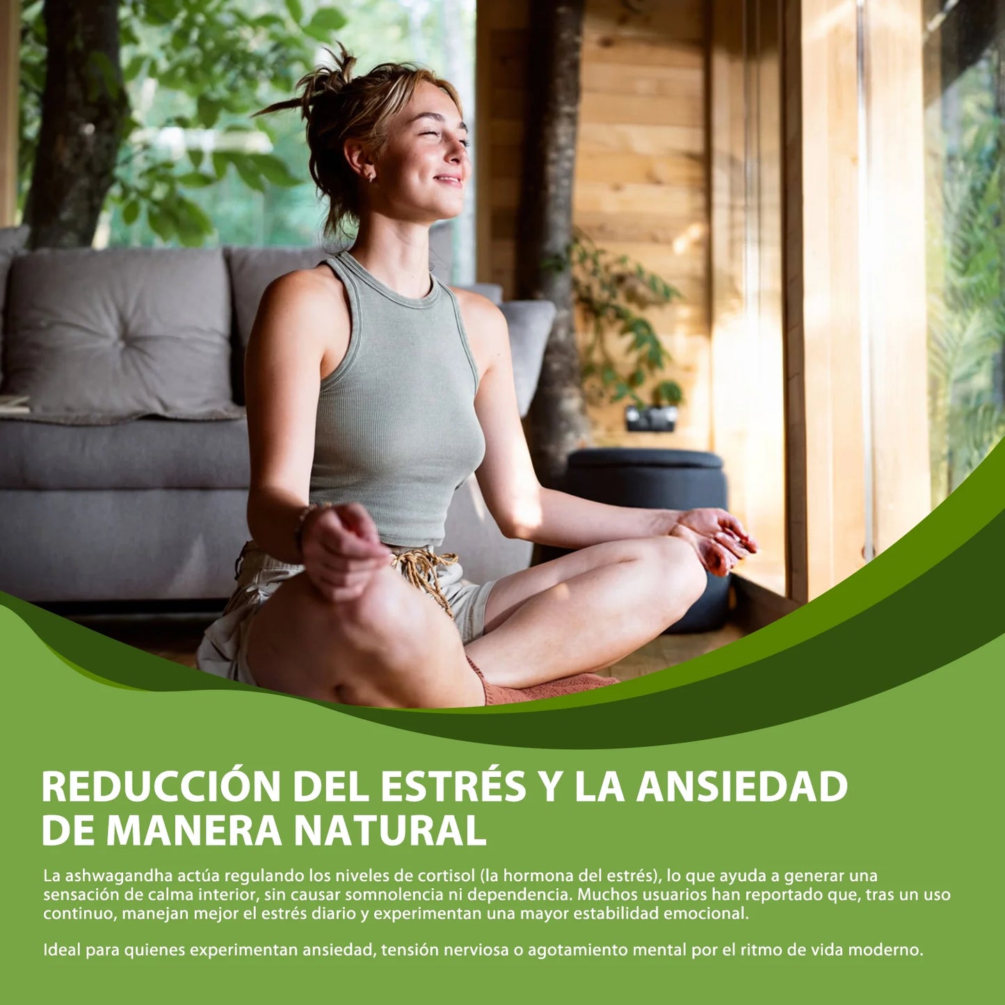 Ksm 66™ Suplemento con Ashwagandha 90 Capsulas