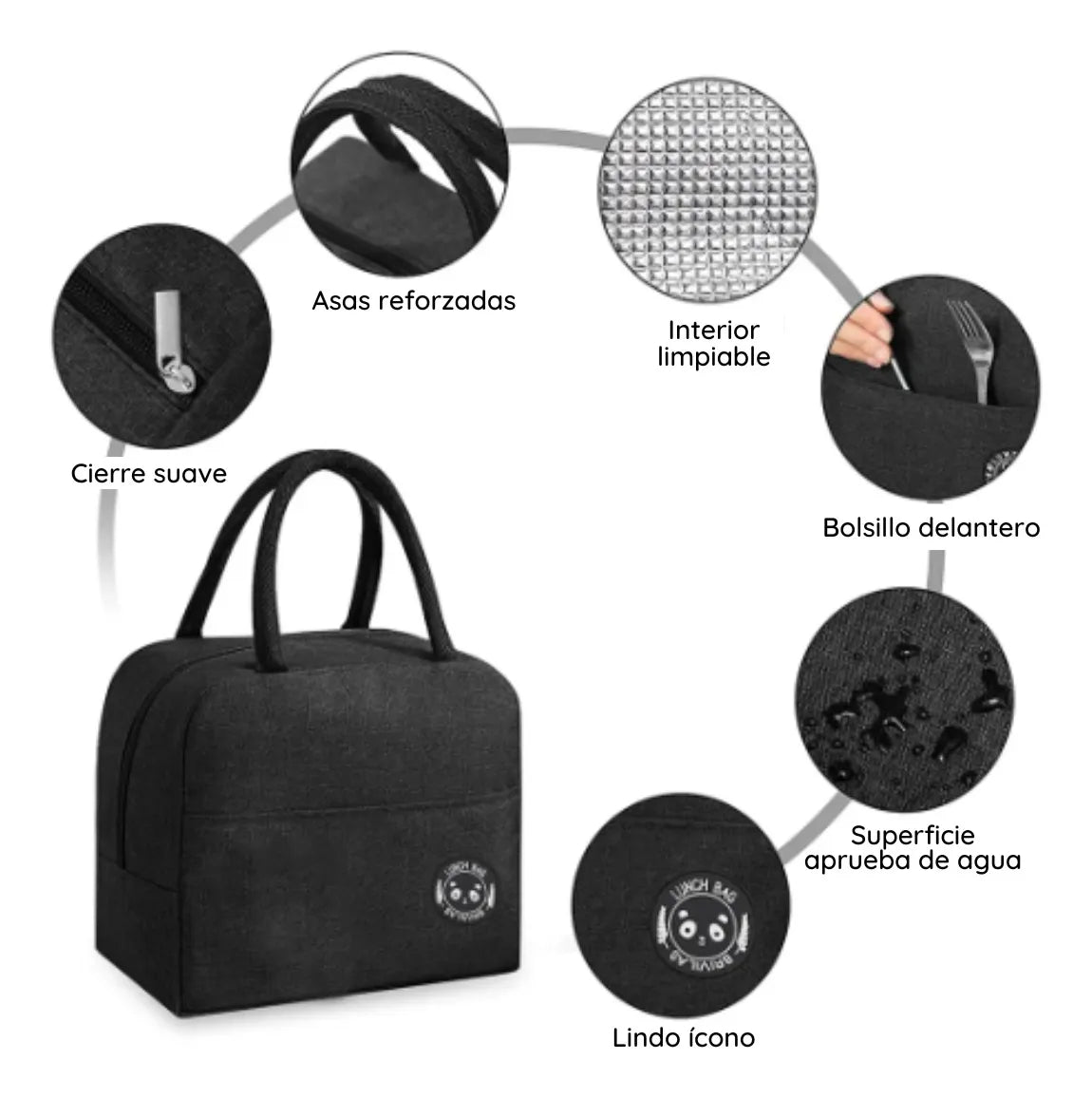 ThermiBag™ Lonchera Isotérmica para Alimentos y Bebidas ¡2x1!