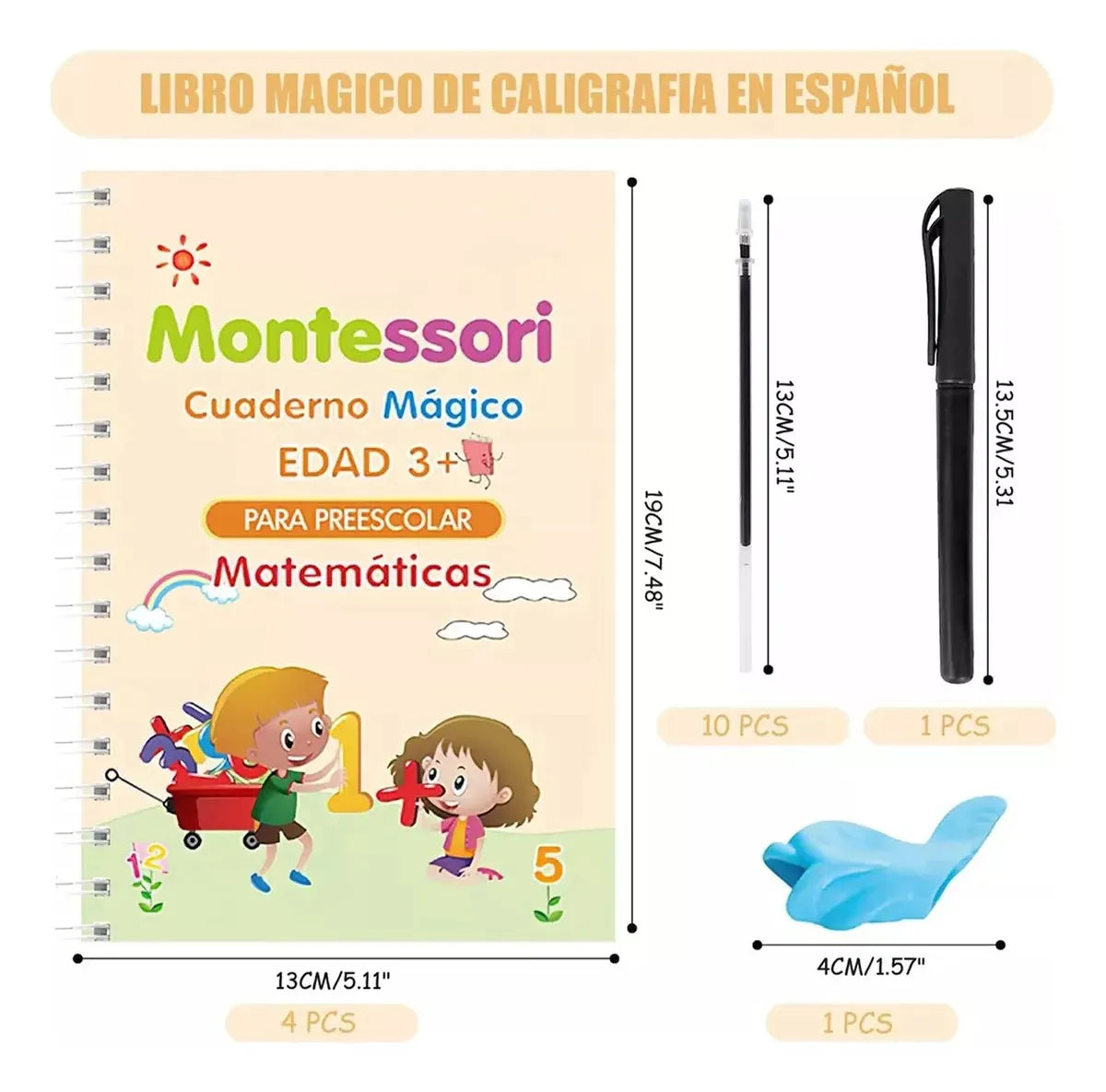 SankMagic™ Set de 4 Libros Mágicos para Niños