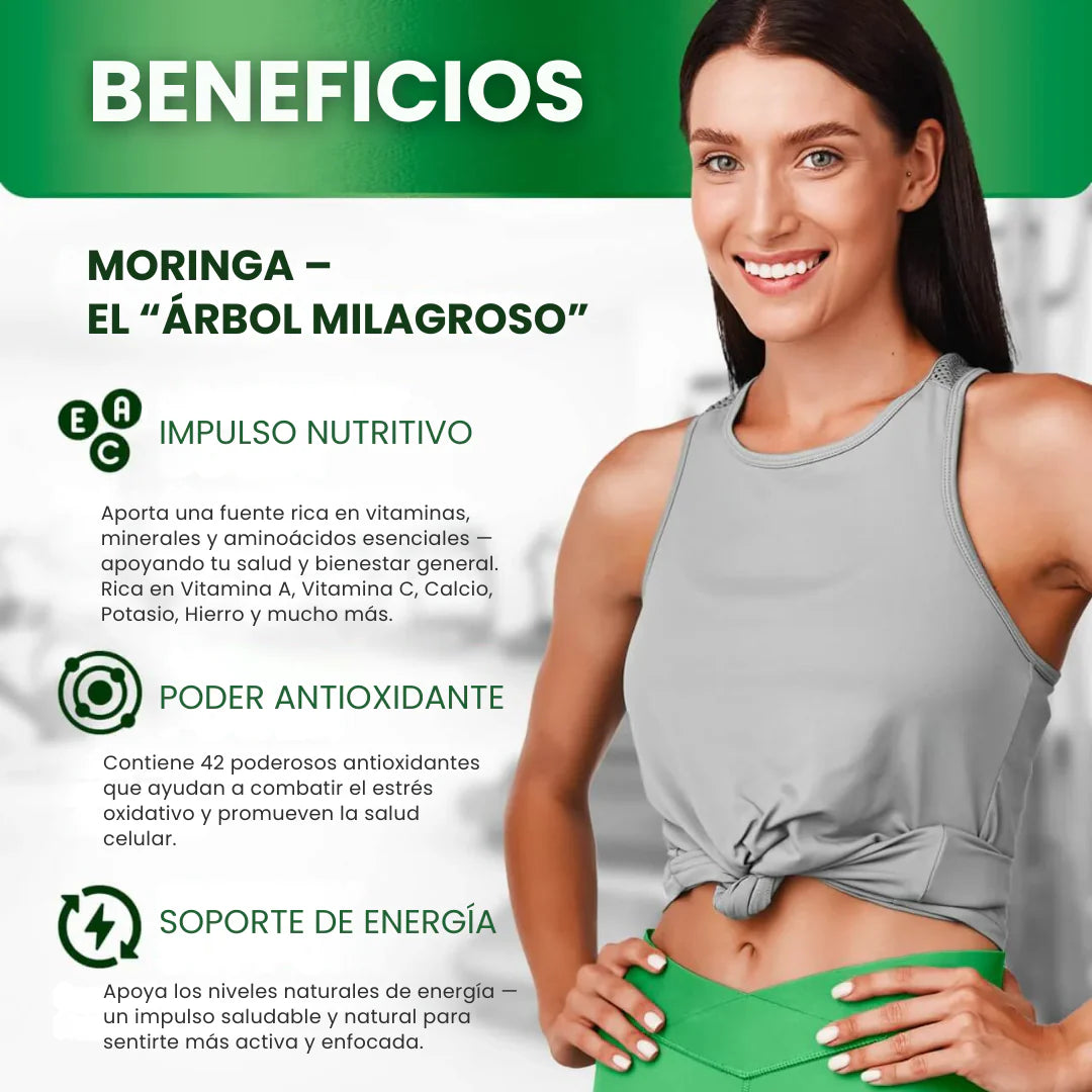 Moringa™ Suplemento Natural de Bienestar y Energía
