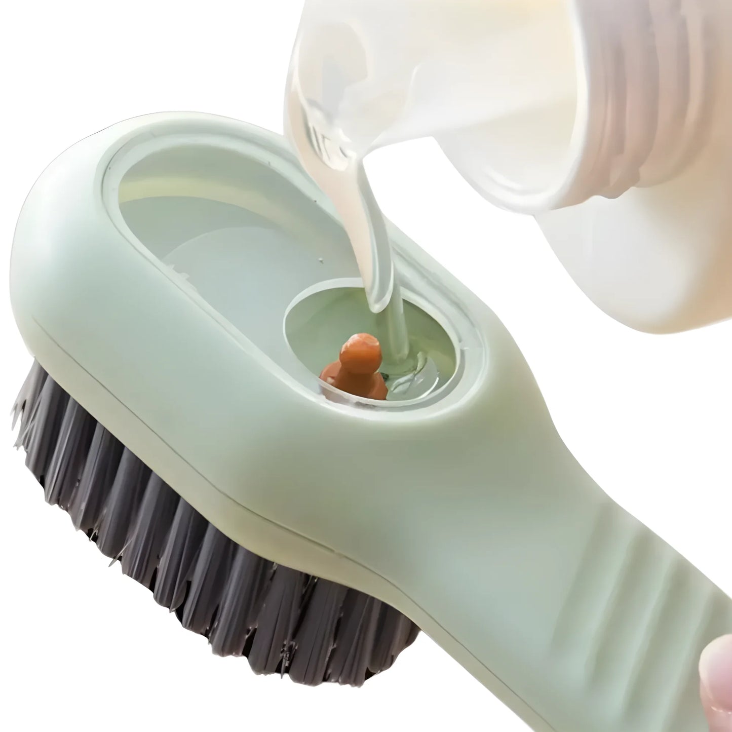 CleanFoam Pro™ Cepillo con Dispensador de Jabon