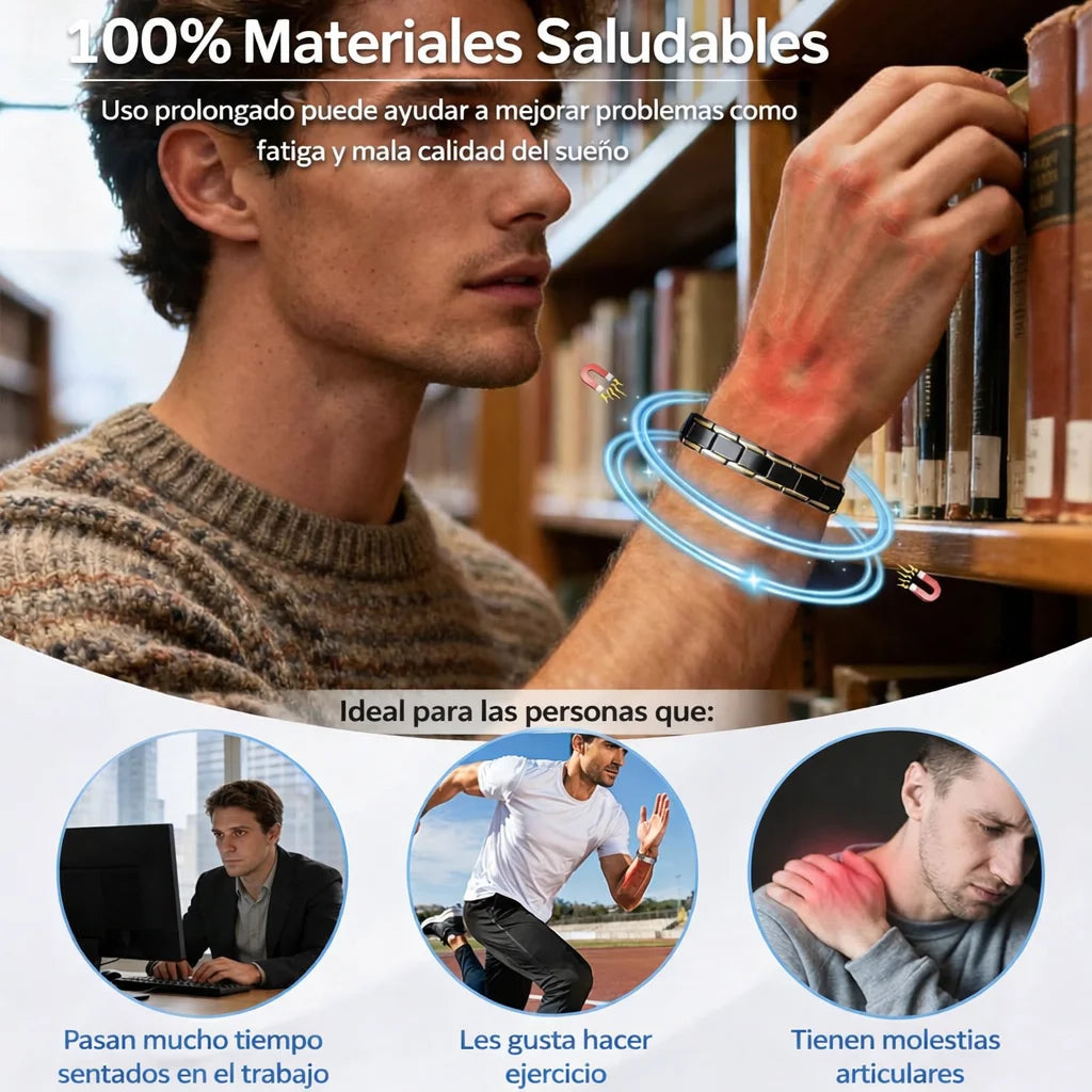 MagnaBalance™ Pulsera Terapéutica Magnética
