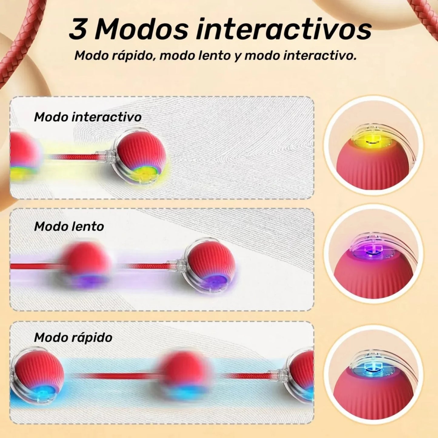 PetRun™ Pelota Inteligente Recargable Para Mascota