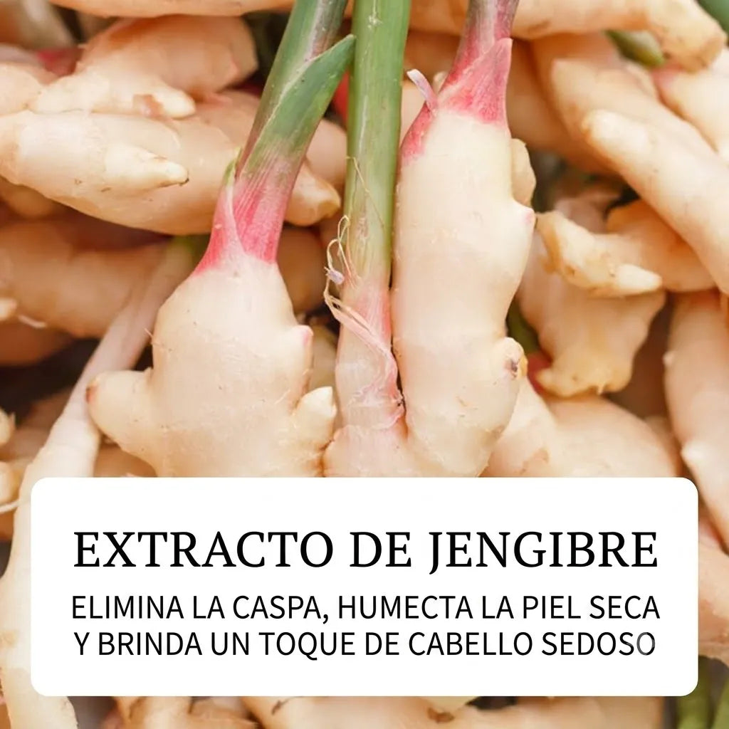 GingerGlow™ Mascarilla Capilar de Jengibre