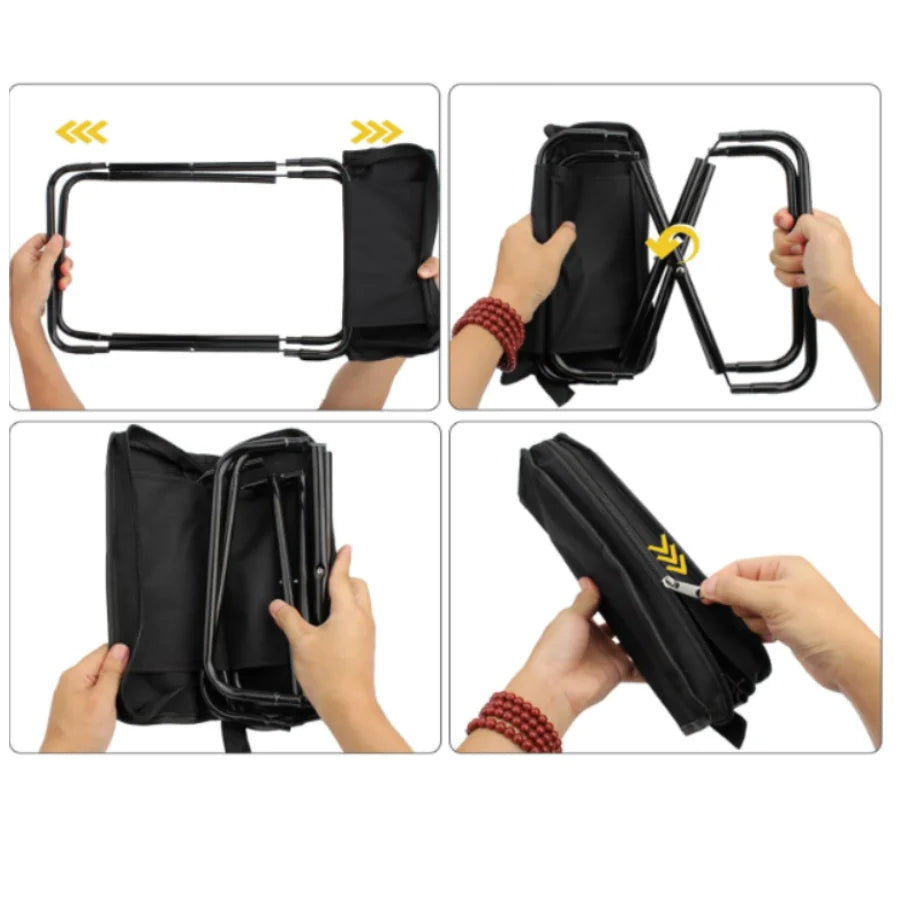 SitPack™ La Silla Plegable Portátil que Llevas a Donde Quieras