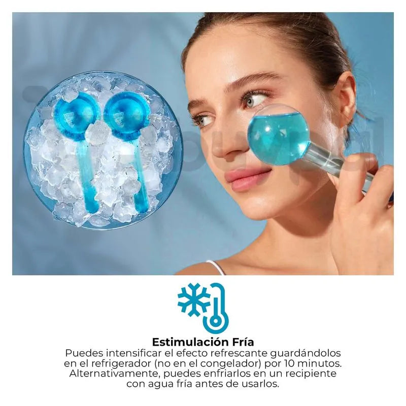 Frost Balls™ Esferas Tonificantes Faciales Masaje en Frío