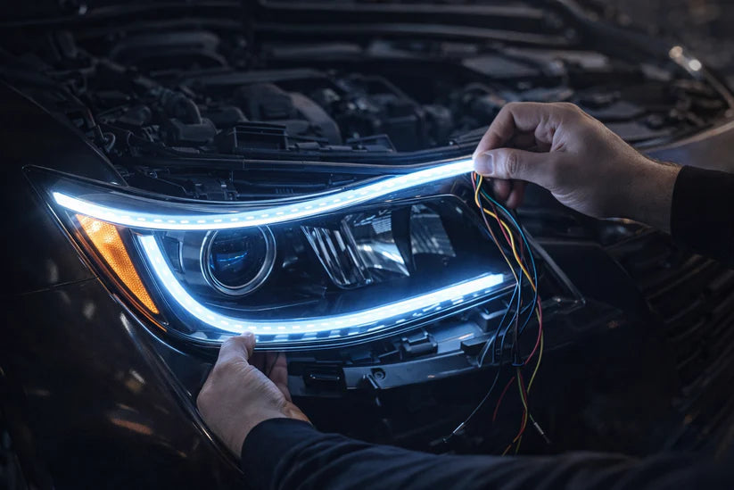 LumiDrive™ – Iluminación LED con efecto dinámico para tu carro