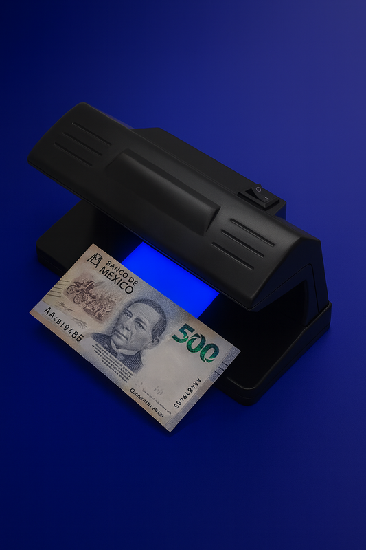 SecureCash™ – Tu defensa portátil contra billetes falsos