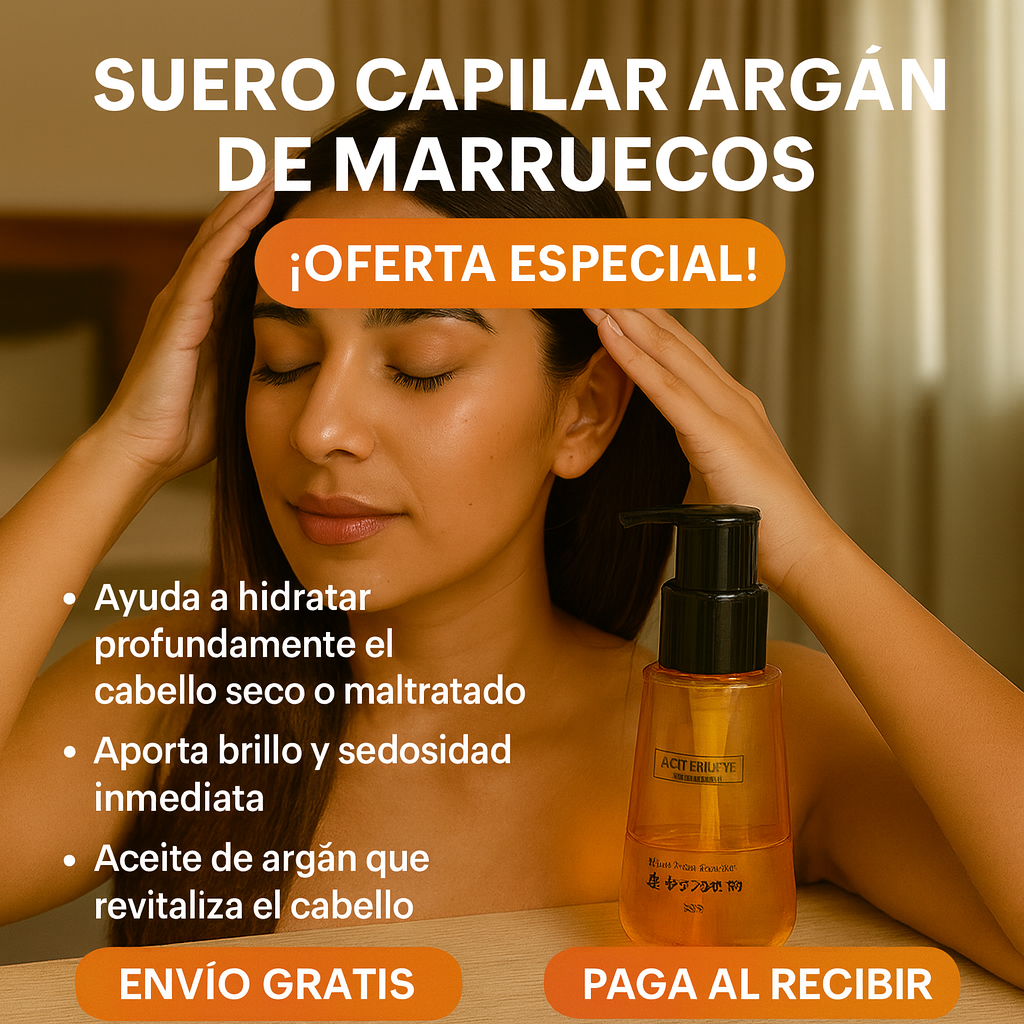Suero Capilar Argán de Marruecos