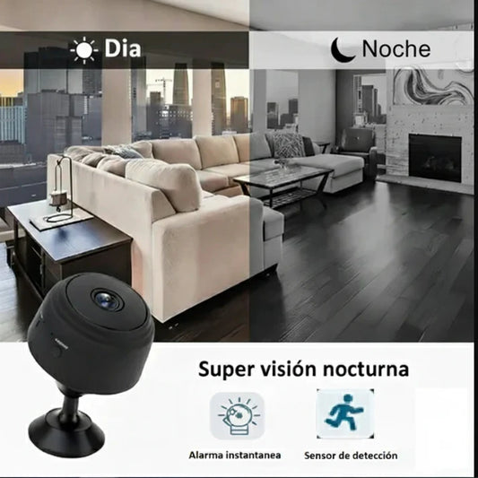 StealthCam™ – Mini Cámara WiFi de Seguridad Inteligente