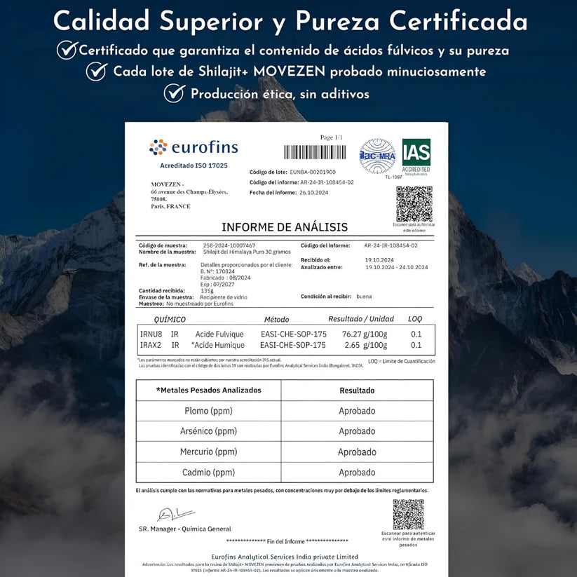 Shilajit Resin™  Vitalidad y Equilibrio Natural