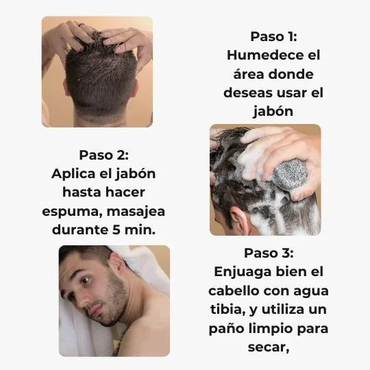 BlackSoap™ – Jabón Natural Restaurador del Color Capilar