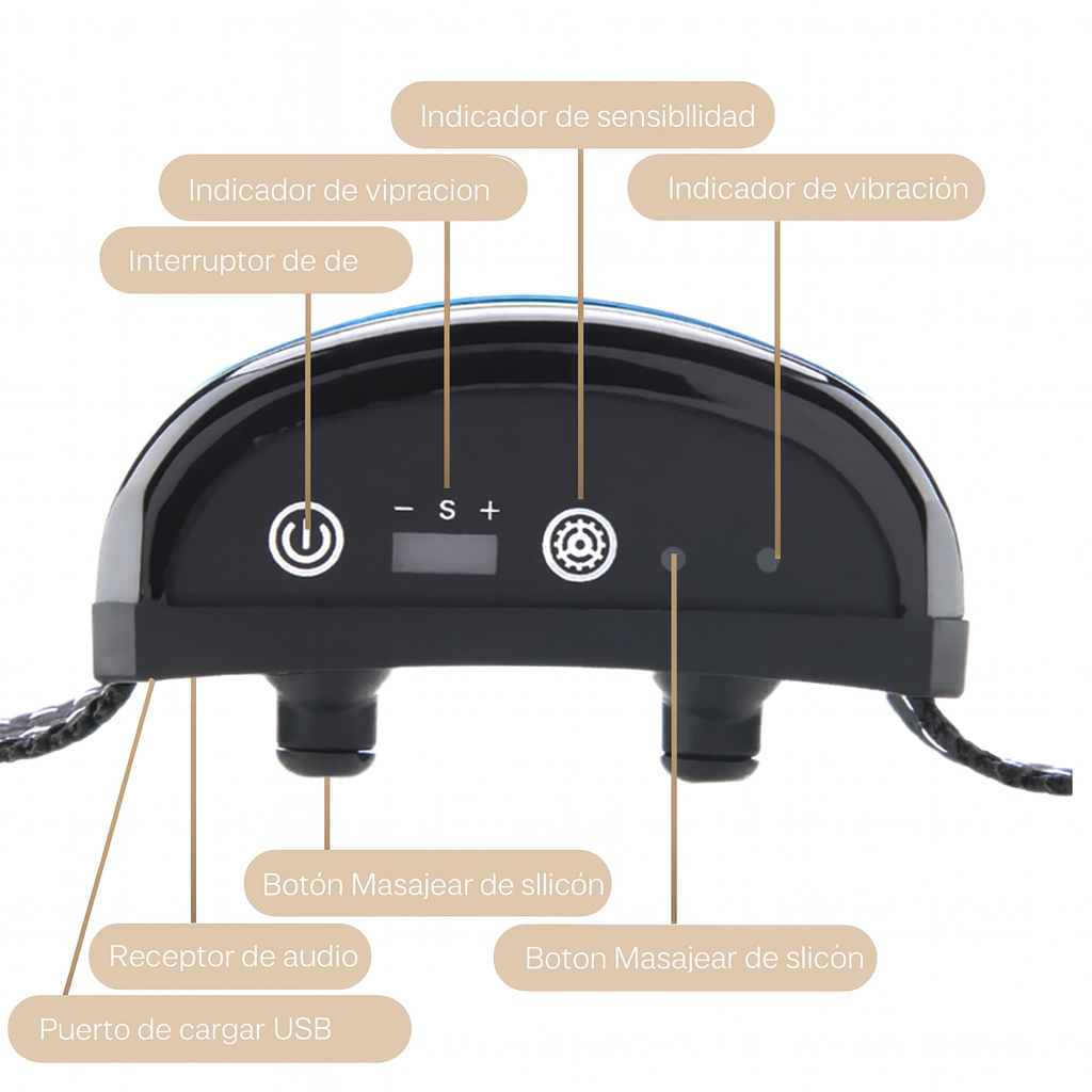 TranquilPet™ Collar Inteligente Anti-Ladridos con Vibración Suave y Detección de Sonido