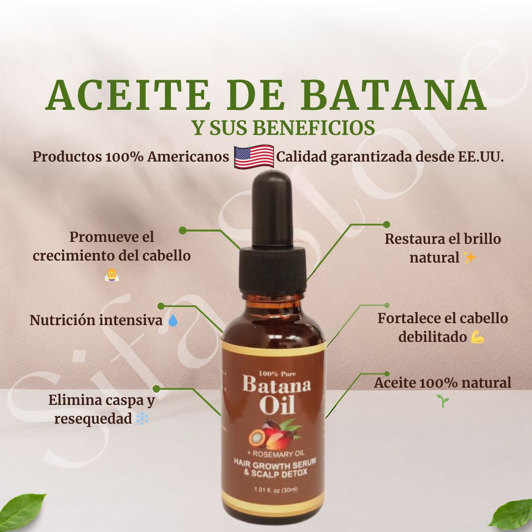 BatanaLux™ Aceite de batana estimula el crecimiento natural de tu cabello