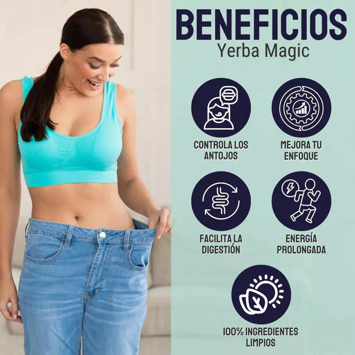 YerbaMagic™ – Energía Natural, Mente Despierta y Digestión Saludable en Cada Sorbo